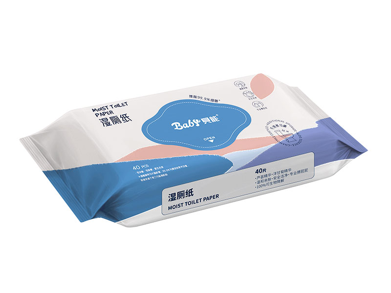 Flushable sanitizing abstergit