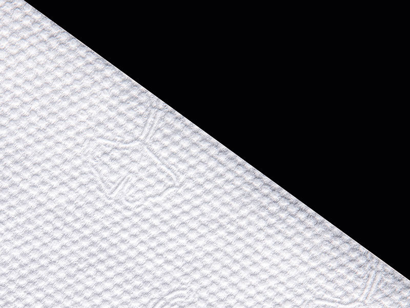 Viscose et Polyester Ginkgo Dot Style Spunlace Nonwoven enim arida aut umida abstergitur